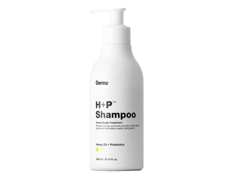 Shampoo Premium de CBD com infusão de cânhamo e probióticos, 300 ml Dermz