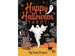 Livro Happy Halloween Tarot de Soni Graves (Inglês)