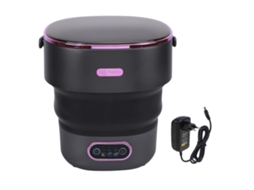 Laxiscreed Máquina De Lavar Compacta E Automática De 13l, Design Plegável