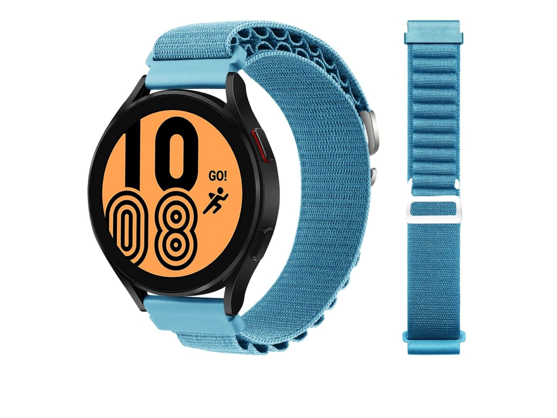 Bracelete Alpine G-Hook Ajustável Samsung Galaxy Watch 4 40Mm Azul