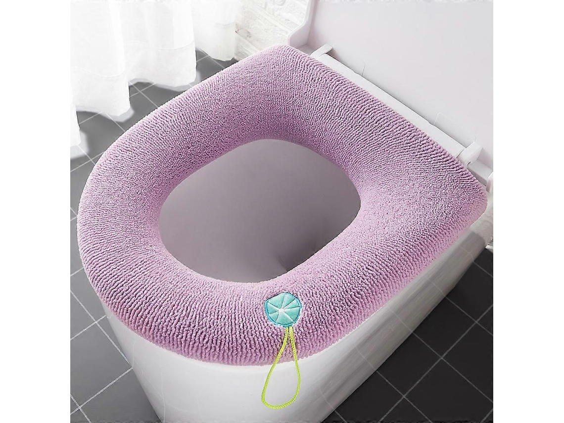 (capa Universal Para Assento Sanitário Purplewinter, Almofada Mais Espessa, Acolchoamento Macio Em Forma De O, Acessórios De Banhe Aquaforge