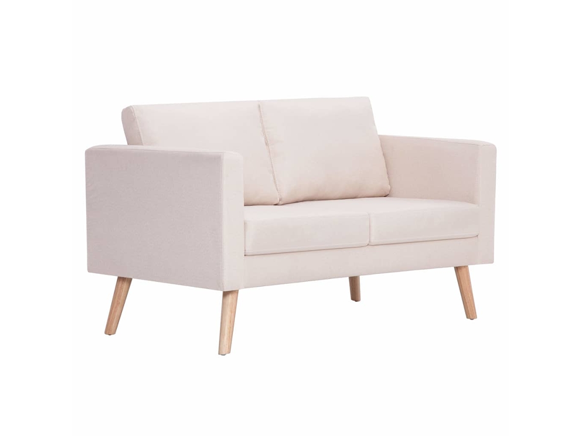 Sofa, Sofas Vidaxl Creme Tecido (n/a)