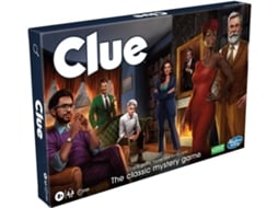 Jogo de Tabuleiro HASBRO Cluedo Refresh (Idade Mínima: 8 anos)