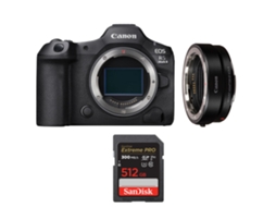 Eos R5 Mark Ii + Ef eos R + 1 Sandisk 512gb Uhs ii 300mb/s + Ebook “20 Dicas para Fotos Que Impressionam” CANON