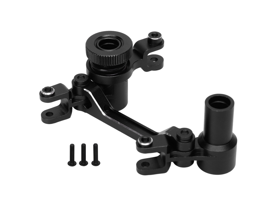 Conjunto De Direção Rc Em Liga De Alumínio Para Carro Traxxas 1:7 Udr Leve E Resistente Preto