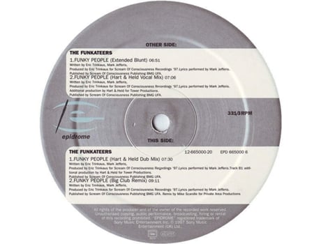 Vinil Funky People Epidrome