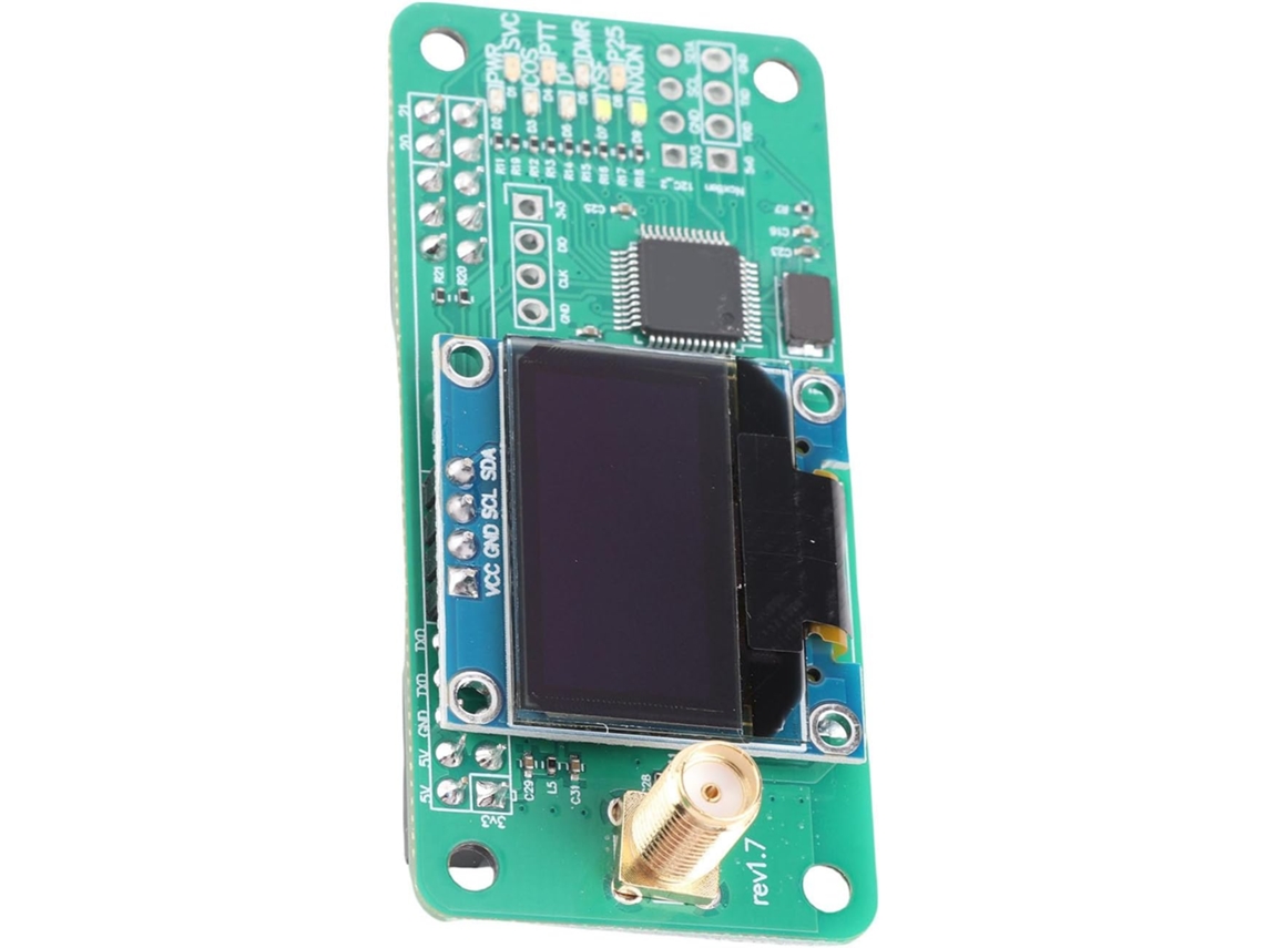 Kit De Módulo Hotspot Mmdvm Com Interface Sma, Indicador Led, Antena