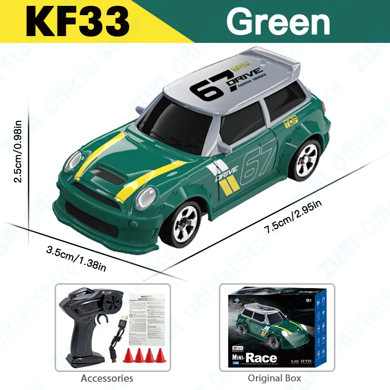 Carro De Controle Remoto 4x4 Para Drift De Alta Velocidade 2.4g