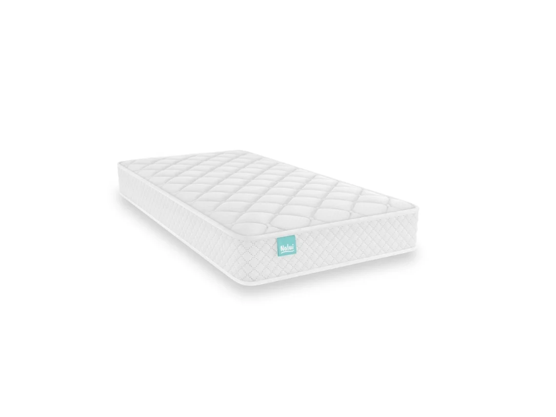 Colchão para berço NALUI Baby One, 60x120 cm, altura: ±12 cm, branco