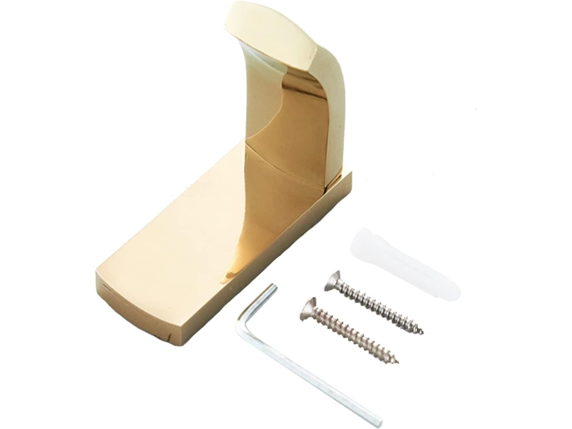 Cabide Multifuncional Casacos E Roupões, Em Latão Dourado, Resistente, Decorativo, Pendurar Chapéus E Chaves