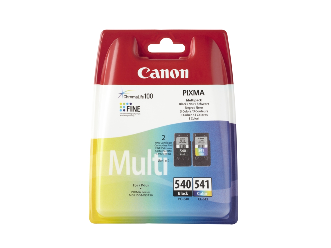 Pack Tinteiros CANON PG-540 + CL-541 (5225B006)