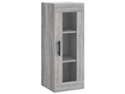 Wall Mounted Cabinet, Wall Mounted Cabinets Vidaxl Cinzeto Madeira Processada (n/a)