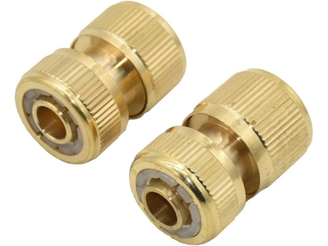 Conector de Mangueira Jardim Kiphepi Latão 16 Mm, Vedação 1/2", Irrigação Cobre para Água Cor Vedação)