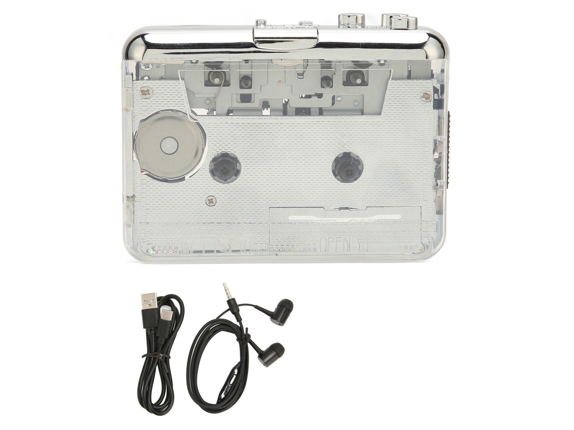Aetheria conversor de Fita Cassete para Mp3 com Jack de Fones de Ouvido 3.5mm Compatível com os X e Pc