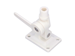 Suporte De Antena Marítima Multifuncional Ajustável Em Abs Com Base De Travamento De Eixo Duplo Para Barcos. Aquaforge