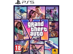 Pré-venda Jogo PS5 Grand Theft Auto VI (Código de Descarga na Caixa)