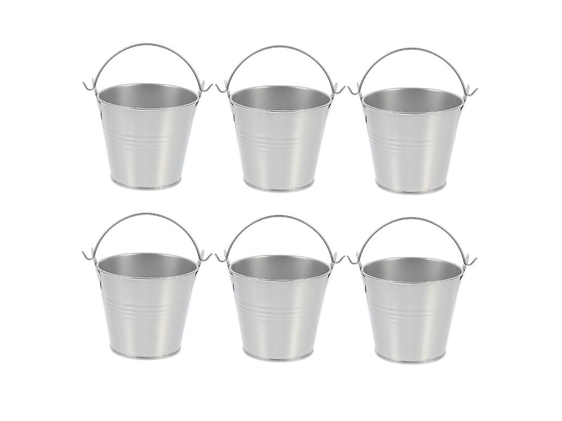 6pcs Vaso De Flores De Ferro Allinless