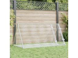 Vidaxl Coelheira 200x105x91 Cm Aço Galvanizado Prateado