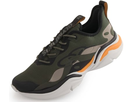 Tênis de corrida militar masculino Olympikus CS2, preto, conforto e desempenho.