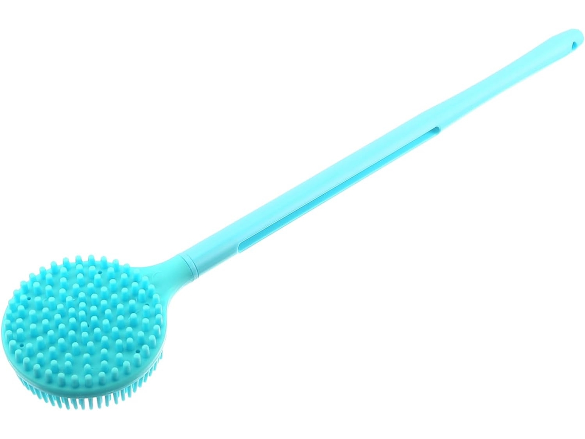Escova De Costas Silicone Com Cabo Longo, Esfoliação E Massagem Suaves, Escova De Banho Prática Para Homens E Idosos