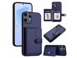 Capa Para Celular Com Proteção Rfid E Porta-cartões Button Card Bag, Da Nothing Cmf Phone 2 Pro.