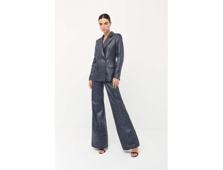 Blazer CYRANA Bianca Blue para Mulher (M - Azul)