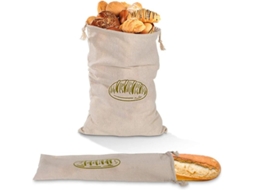 Mochila Com Cordão, Em Algodão, 2 Sacolas De Algodão Reutilizáveis, Cesta De Pão, Para Armazenar Pão Caseiro E Outros Alimentos