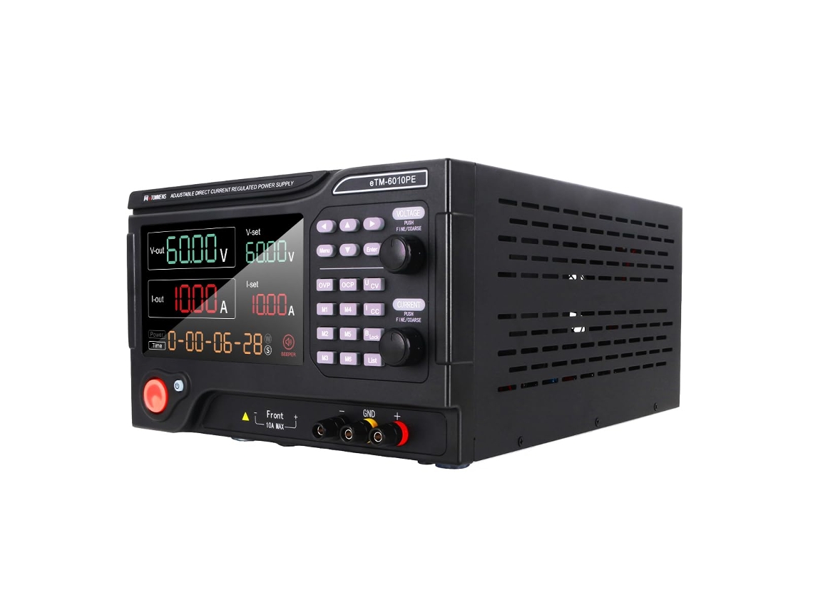 Alimentation À Commutation Dc Réglable Et Programmable, 60v 10a