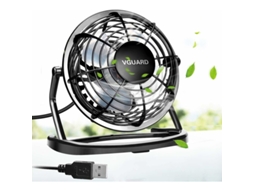 Mini Ventilador Usb De 4 Polegadas, Rotação De 360°, Funcionamento Silencioso Para Escritório, Camping E Carrinhos De Bebê, Alimentação Usb