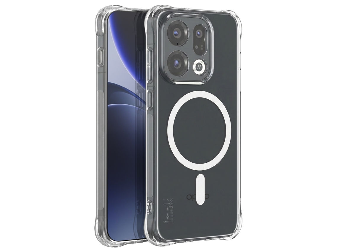 Capa Magsafe Para Oppo Find X9 Proteção Antichoque Com Cantos Reforçados