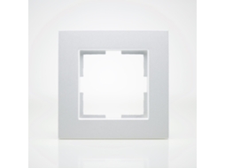 Placa de Acabamento Plástico de Alumínio 1 Post 81X83X10Mm