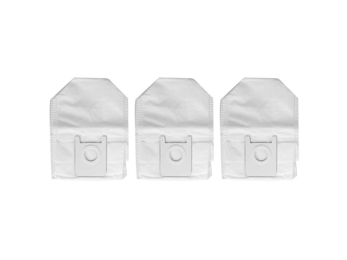 Conjunto De 3 Sacos Pó Fibra Para Reposição, Compatíveis Com Aspiradores Da Série Roidmi Eve Plus Tuotuo