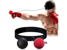 Bolas Reflexas De Boxe, 2 Peças Heilwiy Gift Punching Ball On String Com Ajustável Hengjian