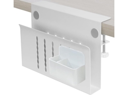 Organizador de Mesa Lateral Sob a Mesa Suporte Organizador Suspenso em Aço para SFUSHOS