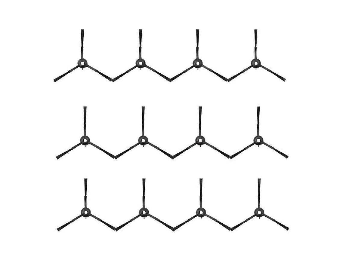 Escova Lateral 12pcs, 12pcs Aspirador Para Trouver E30 Aqua / Rle52sc / Jets Ultraclean / Walfort Rp37 Peças, 12 Unidades