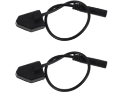 Luz De Advertência Led Amarela 5v Para Espelho Retrovisor Lateral, Par Universal À Prova D Água, Sistema De