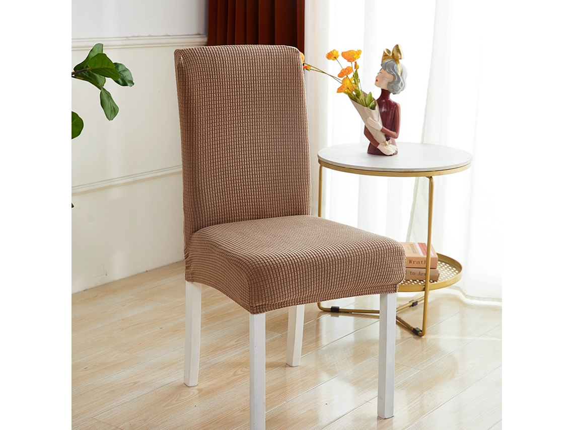 1 Pacote Protetor Removível para Cadeira de Sala de Jantar para Casa Restaurante -Cor 14-Tamanho Padrão M 45-55Cm LUUCOZK