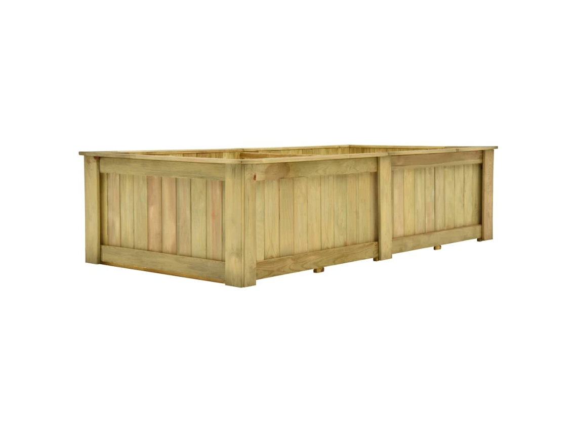 Planter, Planters Vidaxl Marrom Madeira De Pinho (196 X 100 X 50 Cm)