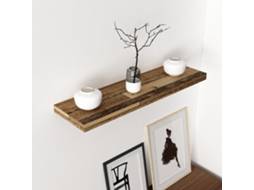 Prateleira de Parede [EN.CASA] (Castanho - Placa de Aglomerado - 3,6 x 80 x 23 cm)