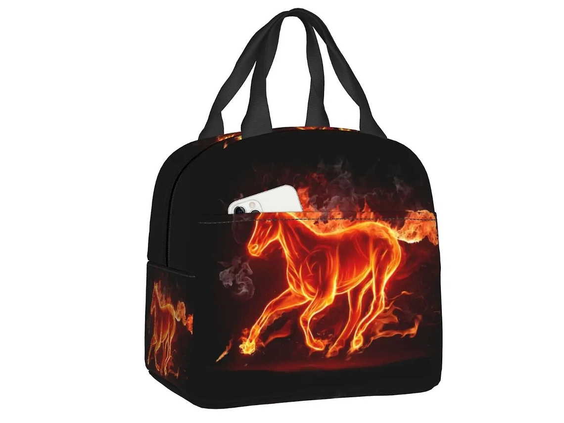 Lurelia Bolsa Térmica Para Viagem Isolado Portátil Para Cavalo Para Presente De Equitação V811
