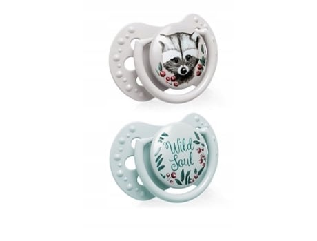 Lovi, Chupeta Dinâmica De Silicone 3 6m Wild Soul Boy 22/883, Conjunto De 2 Canpol