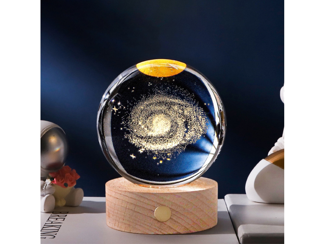 Luz de Noite Bola de Cristal 3d S/MARCA