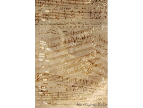 Livro Harmonious Creations Songwriters Staff Paper Journal for Musical Masterpieces de Dots Journal (Inglês)