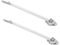 2 Dobradiças De Suporte Reforçadas Para Tampas Armários Cozinha, Com