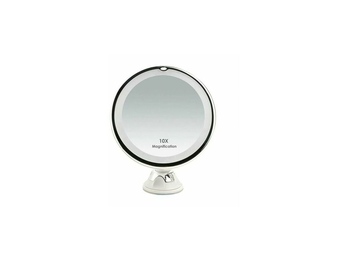KOFIHETY Espelho Compacto Led Preto/ciano (1x/10x)