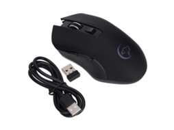 Mouse Sem Fio Recarregável Usb Com Mute