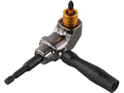 Adaptador De Extensão Broca Com Trava Automática 90 Graus Para Parafusadeiras Elétricas, Haste Hexagonal De 1 4de