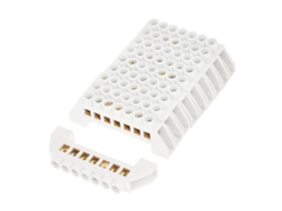 10pcs Blocos de Terminal de Parafuso de Latão YURU com 7 Buracos para Distribuição Elétrica