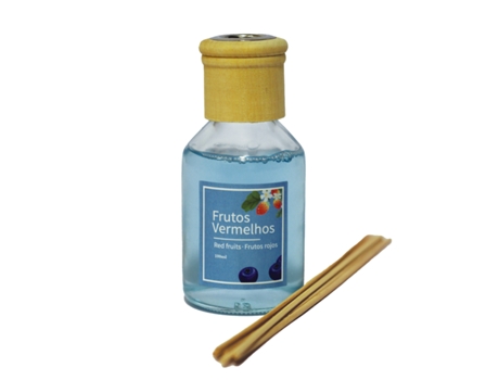 Ambientador Cristal SENSES BY MSM Frutos Vermelhos (100ml)