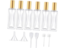 Frasco De Vidro Spray Nuobesty Para Amostras De Perfume, Dispensador De Líquidos Cosméticos.